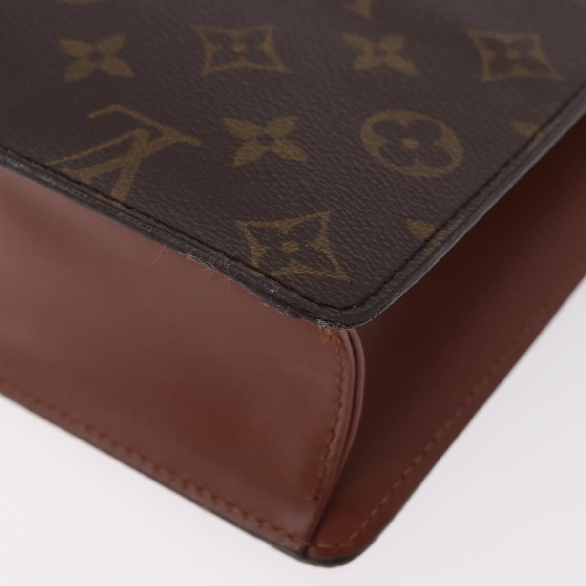 LOUIS VUITTON Monogram Monceau 28 Hand Bag M51185 LV Auth 187221