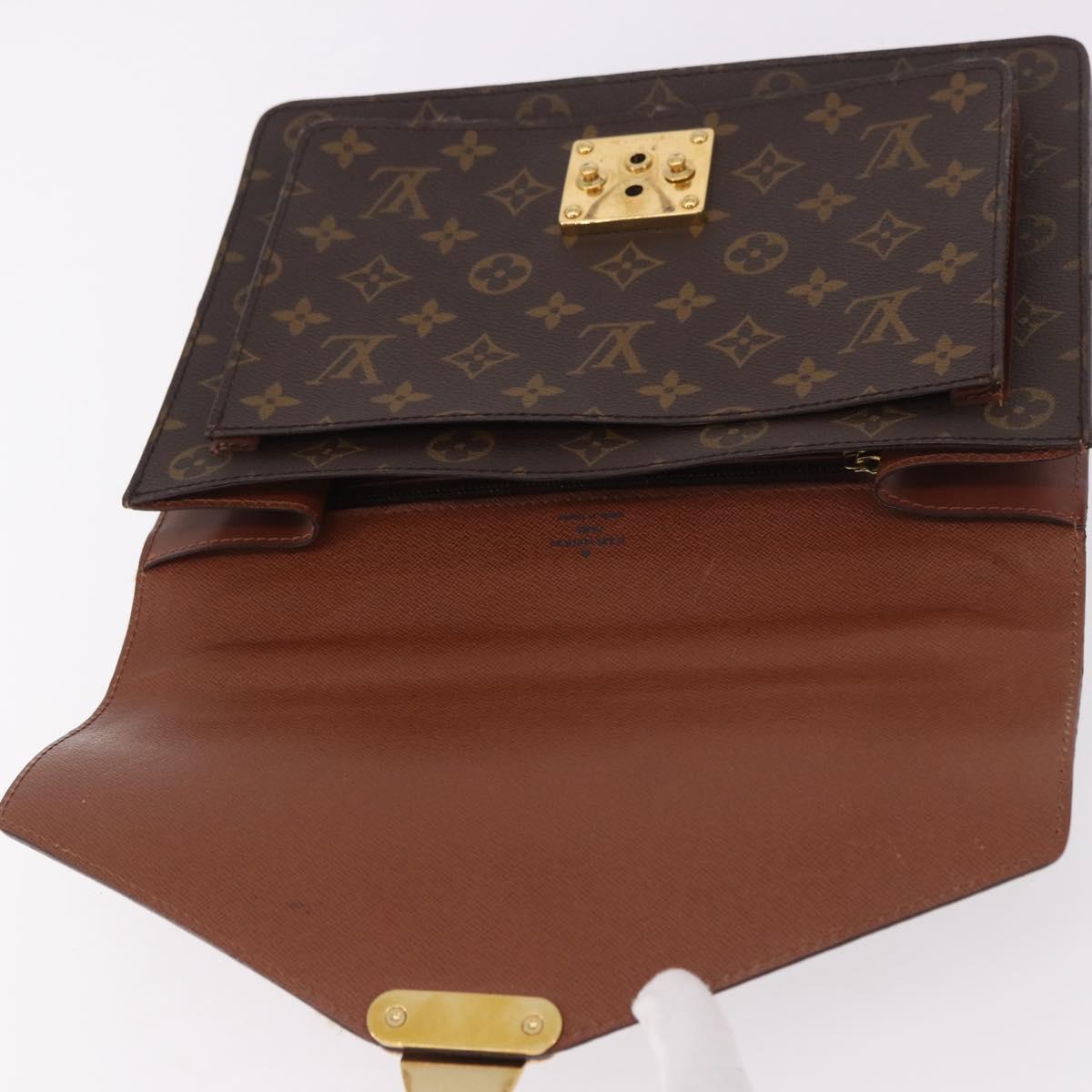 LOUIS VUITTON Monogram Monceau 28 Hand Bag M51185 LV Auth 187221
