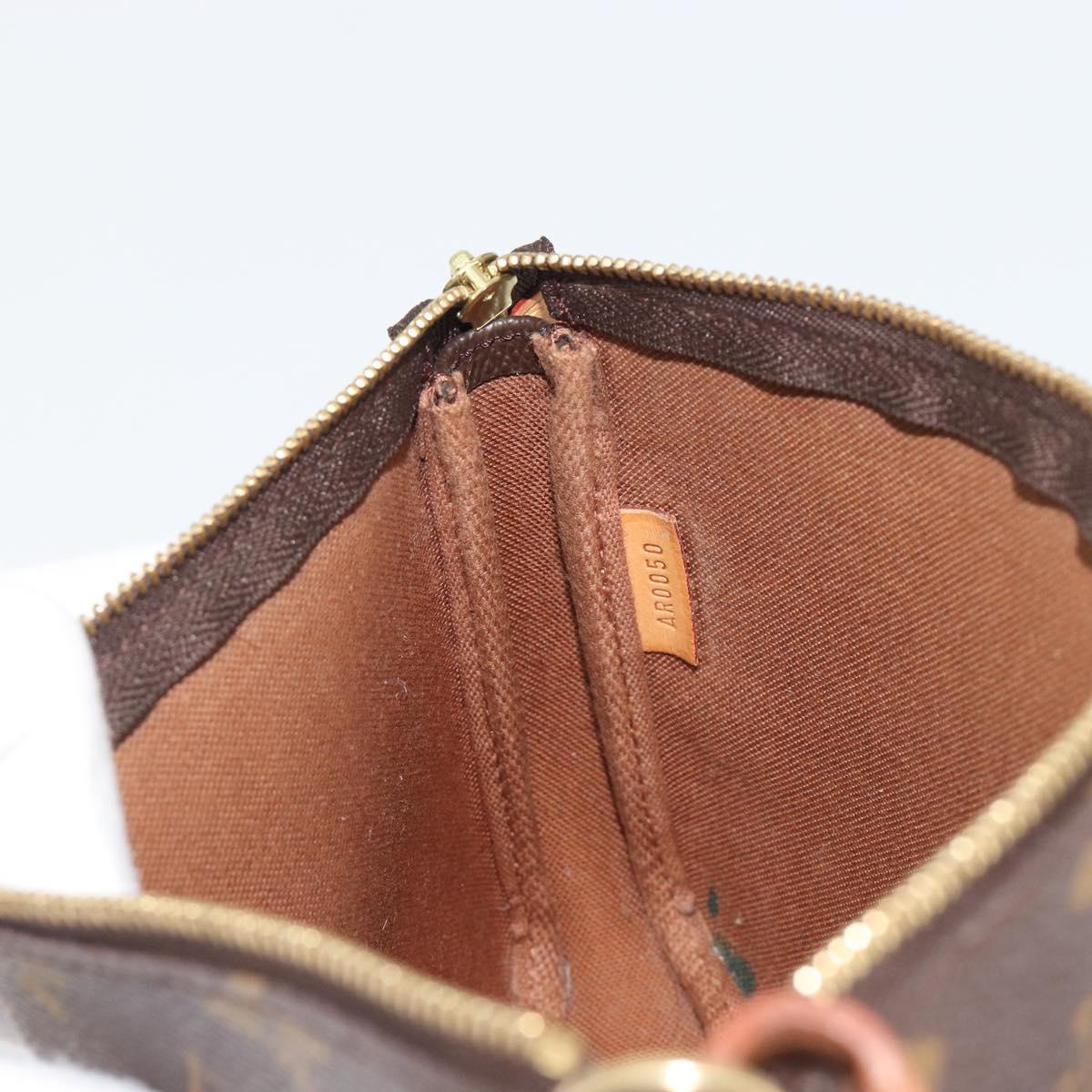 LOUIS VUITTON Monogram Pochette Accessoires Pouch M51980 LV Auth 187223V