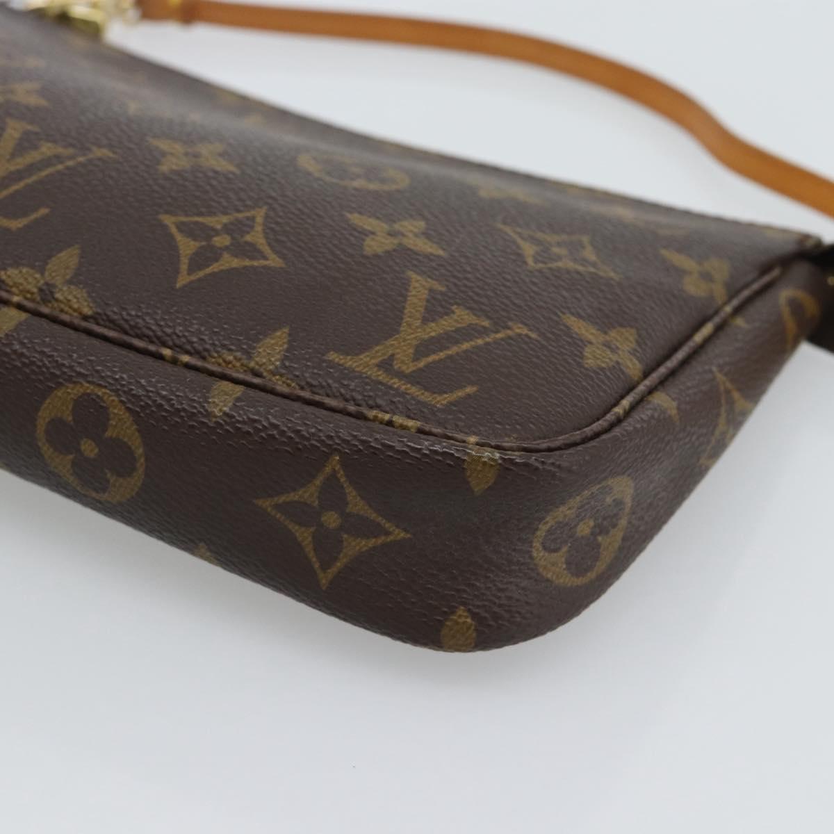 LOUIS VUITTON Monogram Pochette Accessoires Accessory Pouch M51980 Auth 187255A
