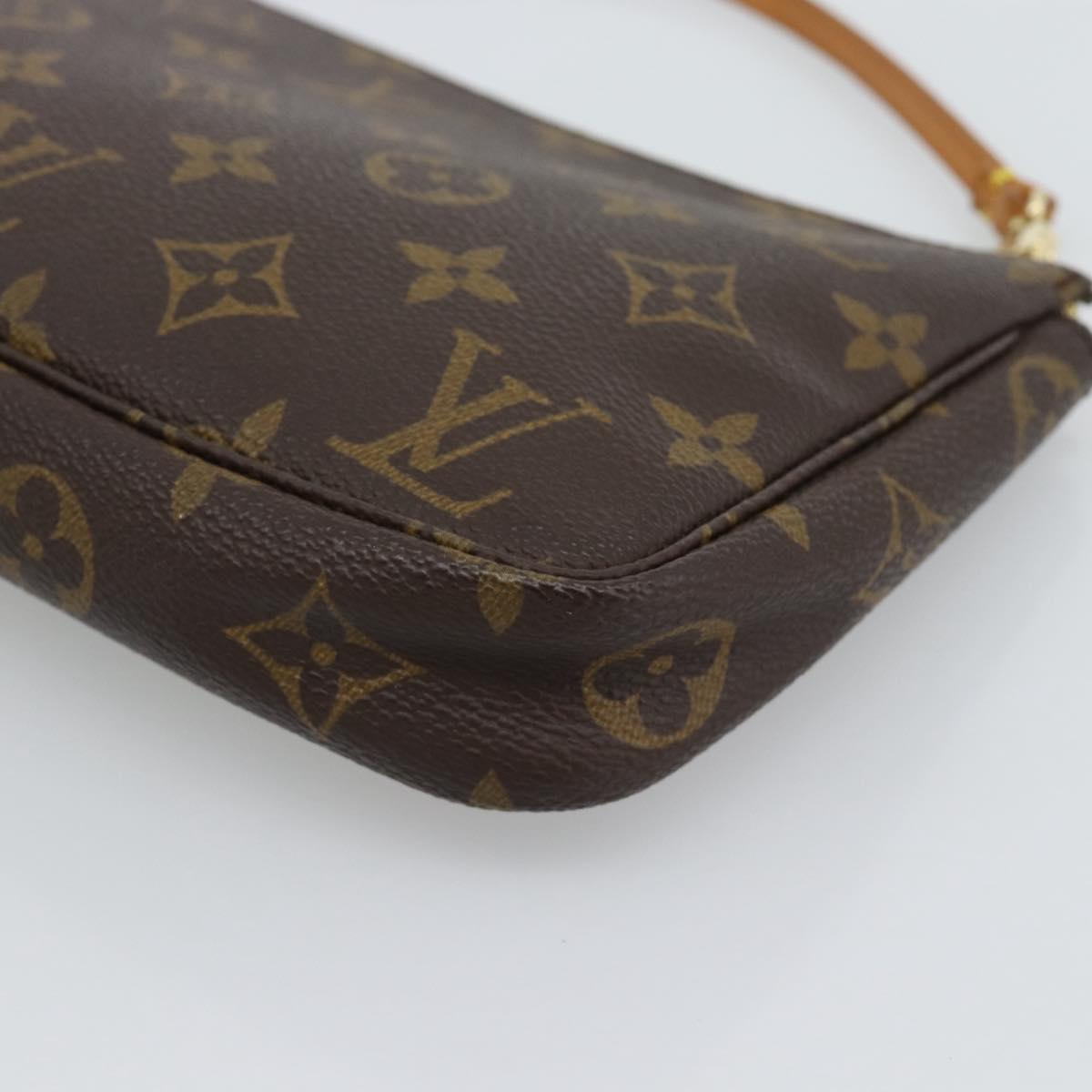 LOUIS VUITTON Monogram Pochette Accessoires Accessory Pouch M51980 Auth 187255A