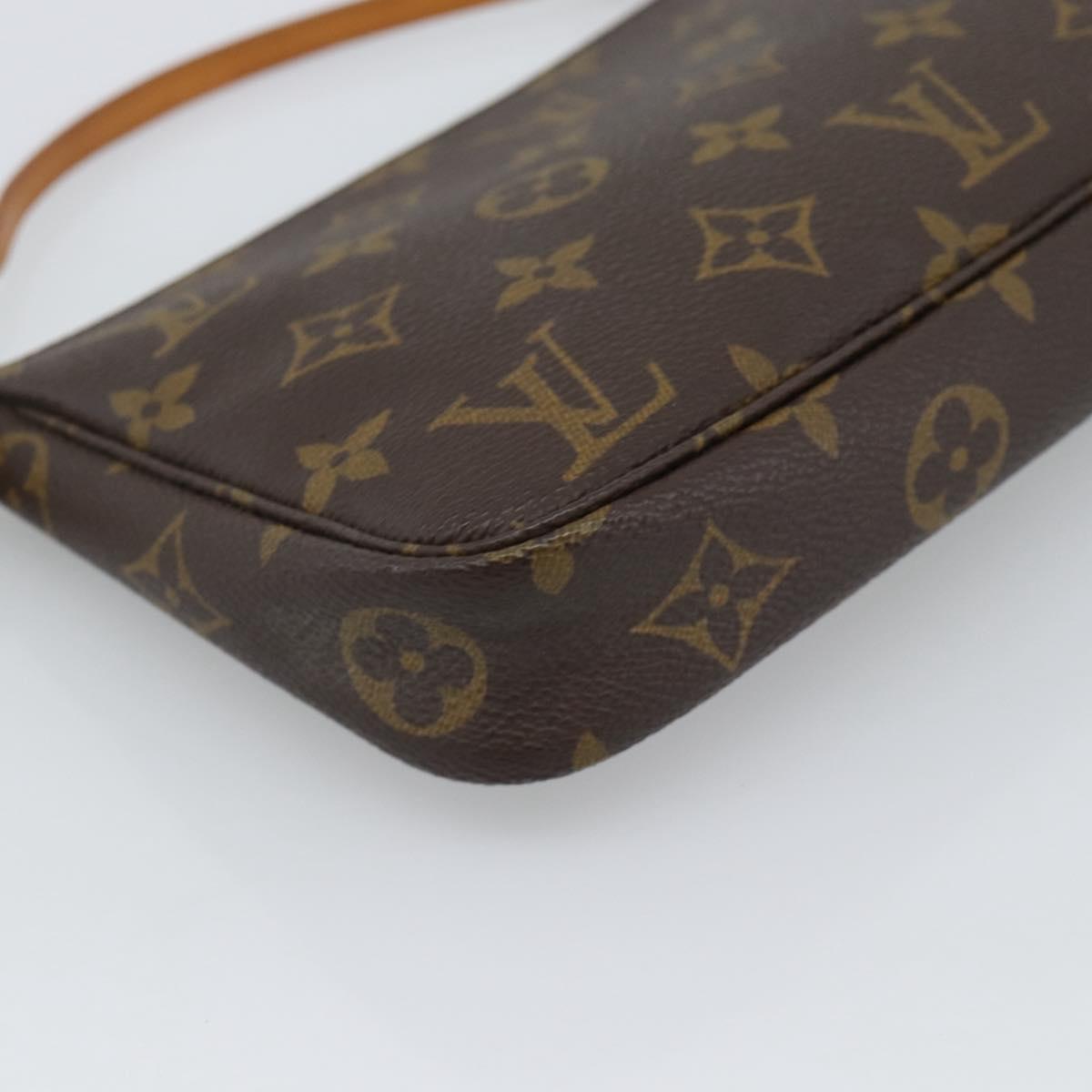LOUIS VUITTON Monogram Pochette Accessoires Accessory Pouch M51980 Auth 187255A