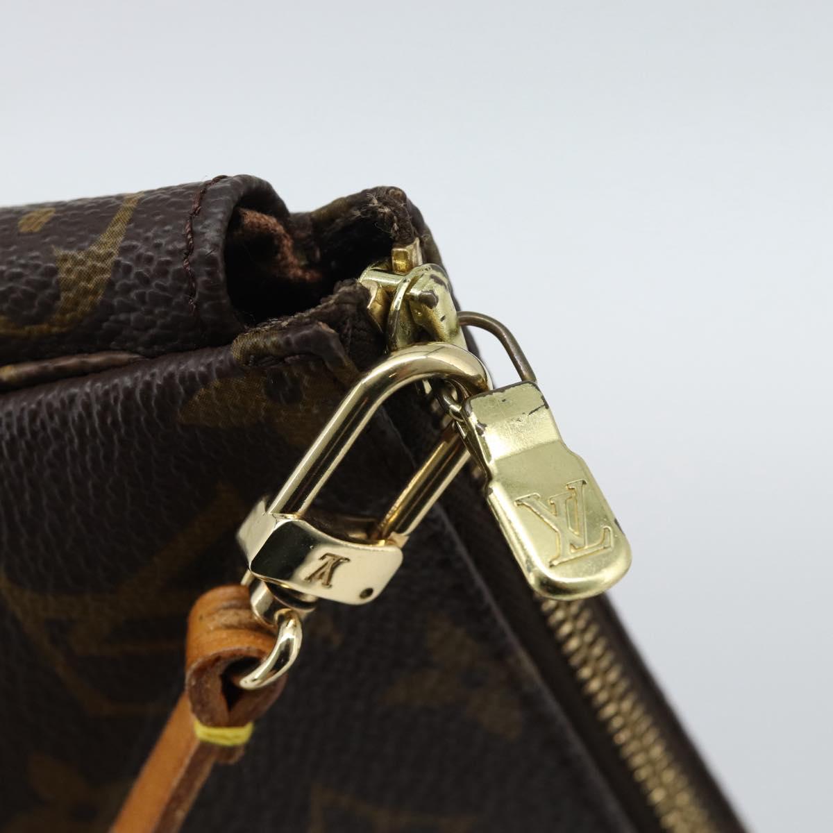 LOUIS VUITTON Monogram Pochette Accessoires Accessory Pouch M51980 Auth 187255A