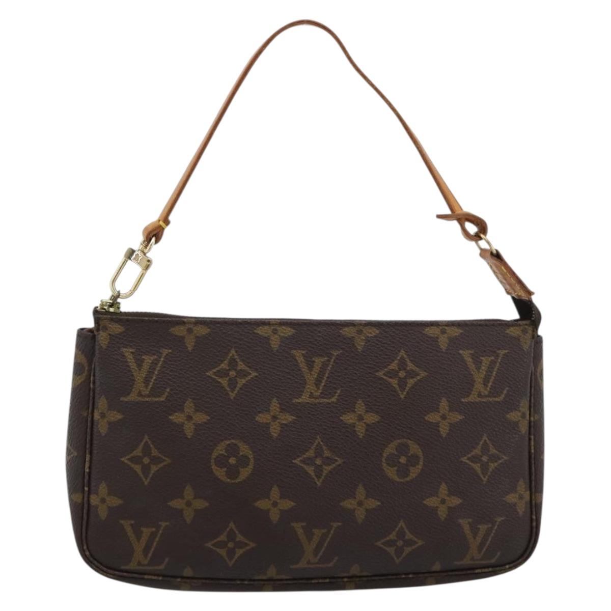 LOUIS VUITTON Monogram Pochette Accessoires Accessory Pouch M51980 Auth 187255A