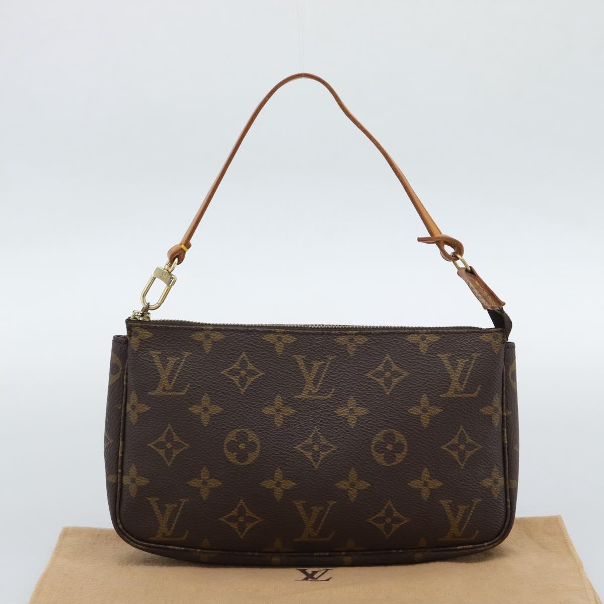LOUIS VUITTON Monogram Pochette Accessoires Accessory Pouch M51980 Auth 187255A