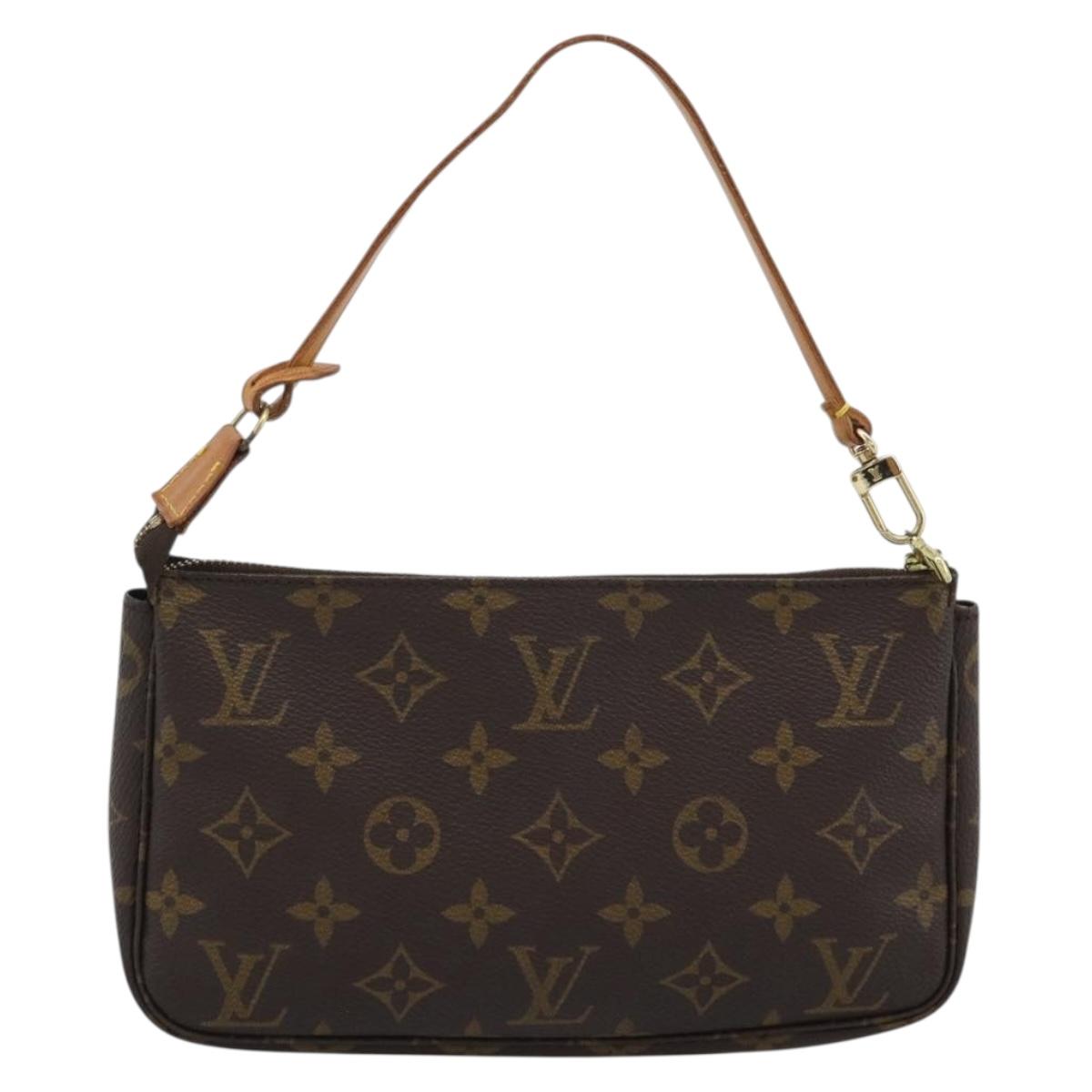 LOUIS VUITTON Monogram Pochette Accessoires Accessory Pouch M51980 Auth 187255A