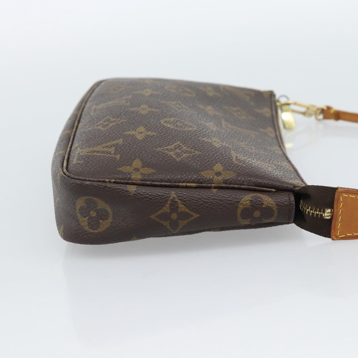 LOUIS VUITTON Monogram Pochette Accessoires Accessory Pouch M51980 Auth 187255A