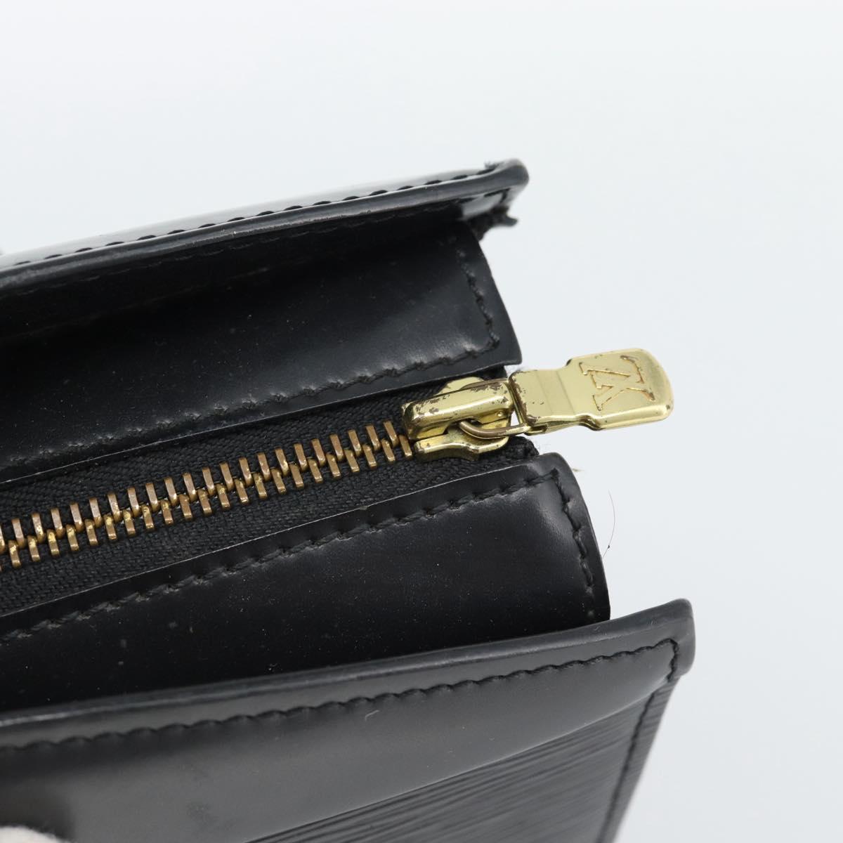 LOUIS VUITTON Epi Riviera Hand Bag Black M48182 LV Auth 187260