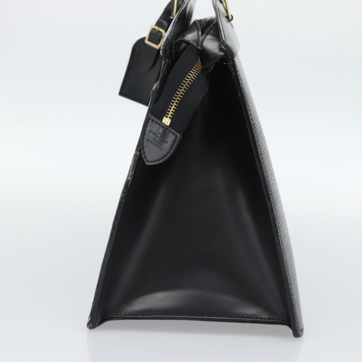 LOUIS VUITTON Epi Riviera Hand Bag Black M48182 LV Auth 187260