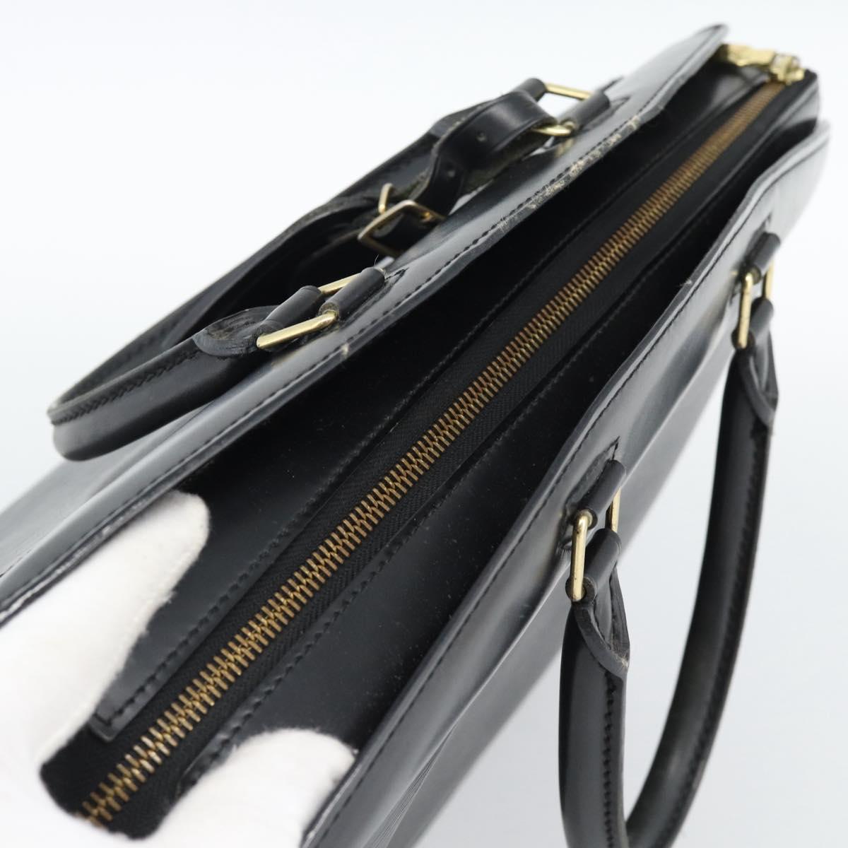 LOUIS VUITTON Epi Riviera Hand Bag Black M48182 LV Auth 187260