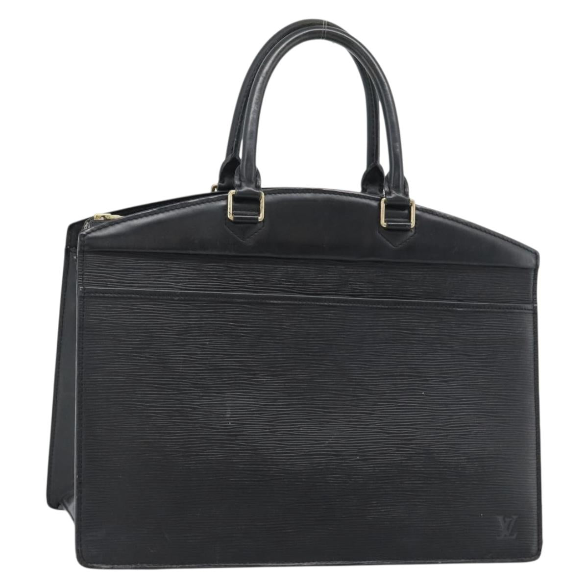 LOUIS VUITTON Epi Riviera Hand Bag Black M48182 LV Auth 187264