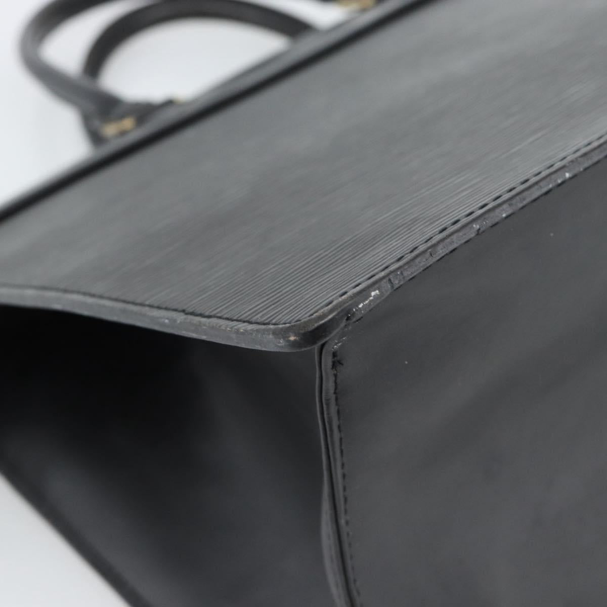 LOUIS VUITTON Epi Riviera Hand Bag Black M48182 LV Auth 187264
