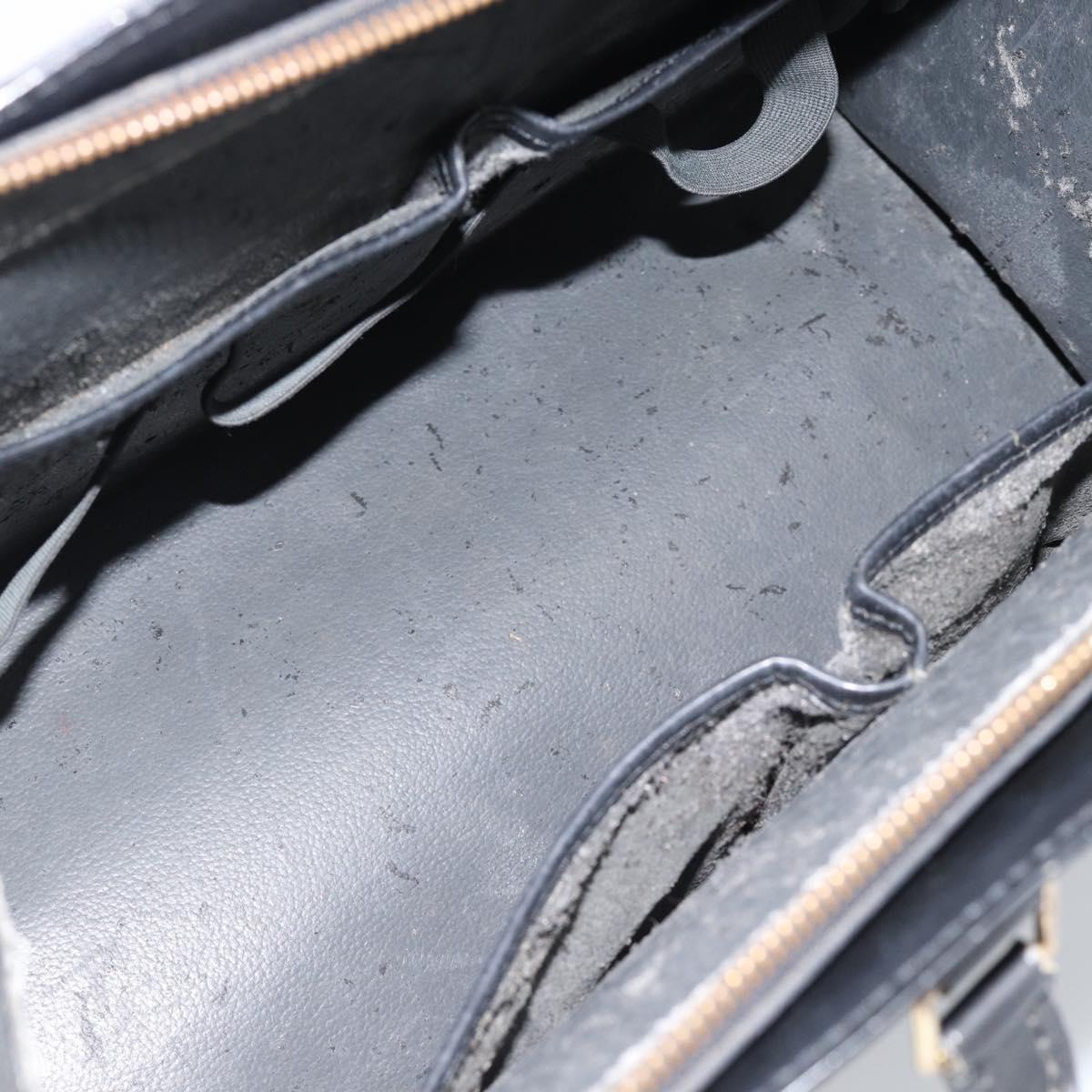 LOUIS VUITTON Epi Riviera Hand Bag Black M48182 LV Auth 187264