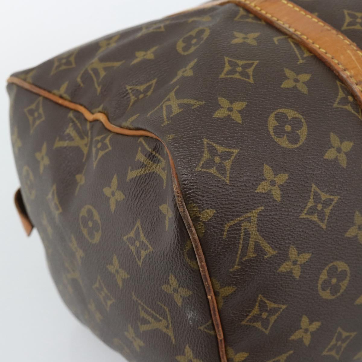 LOUIS VUITTON Monogram Sac Souple 35 Boston Bag M41626 LV Auth 187270