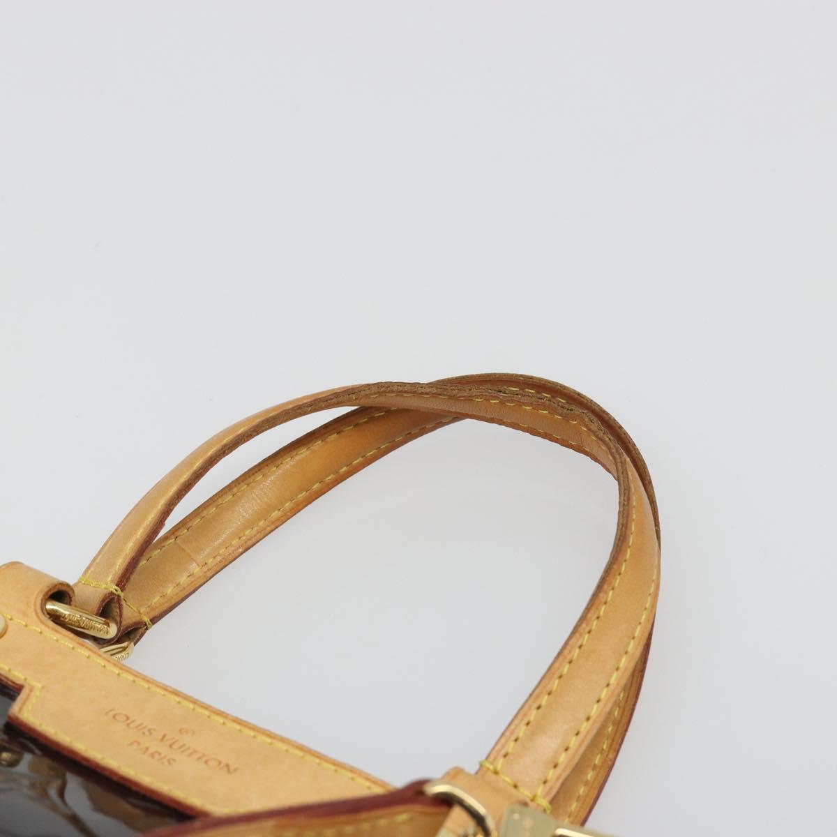 LOUIS VUITTON Monogram Vernis Blair MM Bag 2way Amarante M91619 LV Auth 187272A