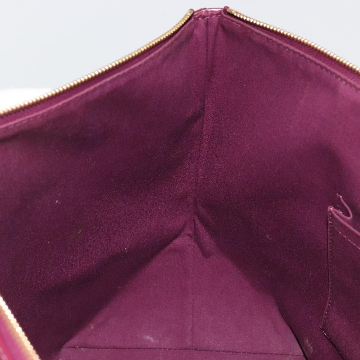 LOUIS VUITTON Monogram Vernis Bellevue GM Tote Bag Violet M93588 LV Auth 187276
