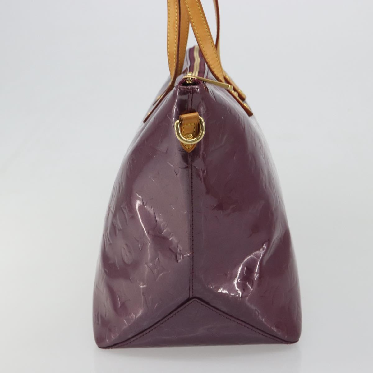 LOUIS VUITTON Monogram Vernis Bellevue GM Tote Bag Violet M93588 LV Auth 187276