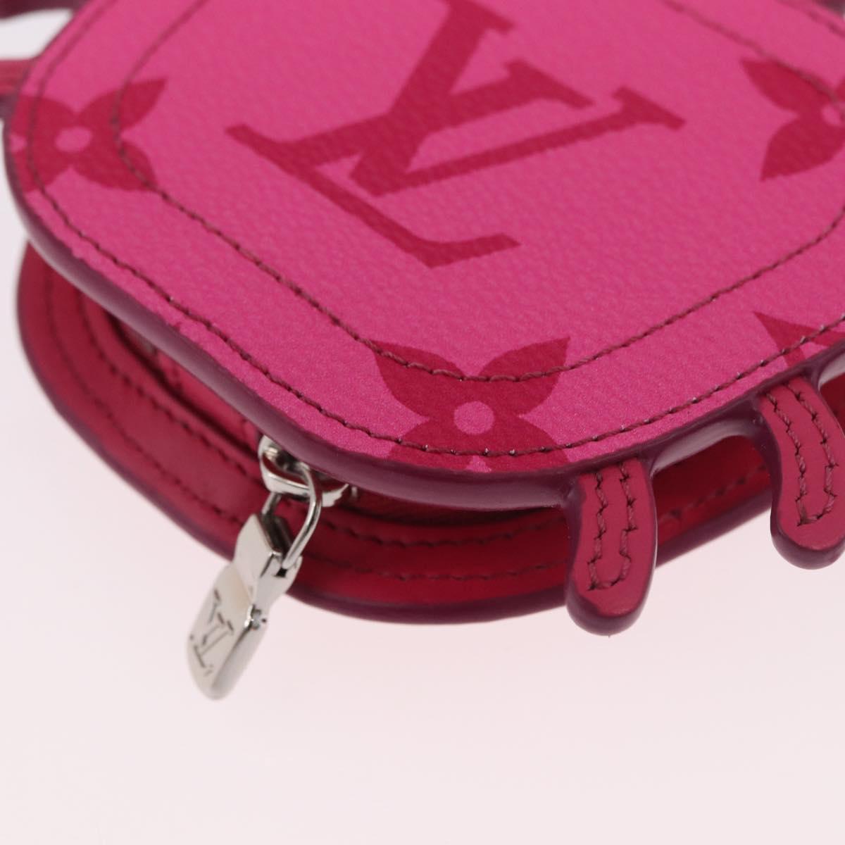 LOUIS VUITTON Monogram LV Club Charm Bag Charm Pink M02298 LV Auth 187287SM
