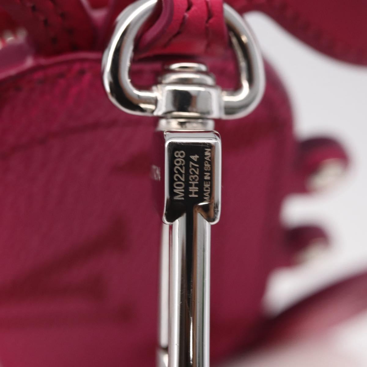 LOUIS VUITTON Monogram LV Club Charm Bag Charm Pink M02298 LV Auth 187287SM