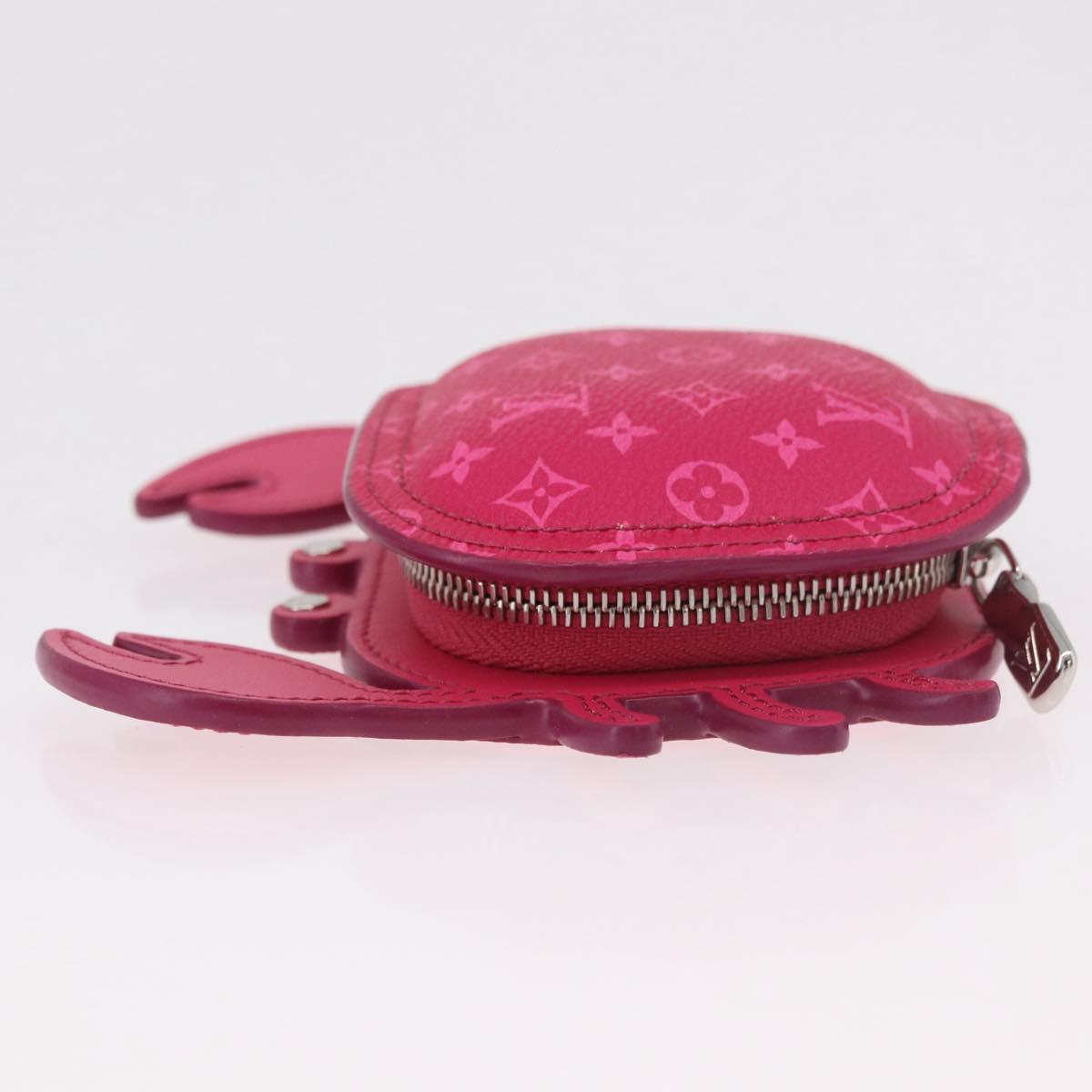LOUIS VUITTON Monogram LV Club Charm Bag Charm Pink M02298 LV Auth 187287SM