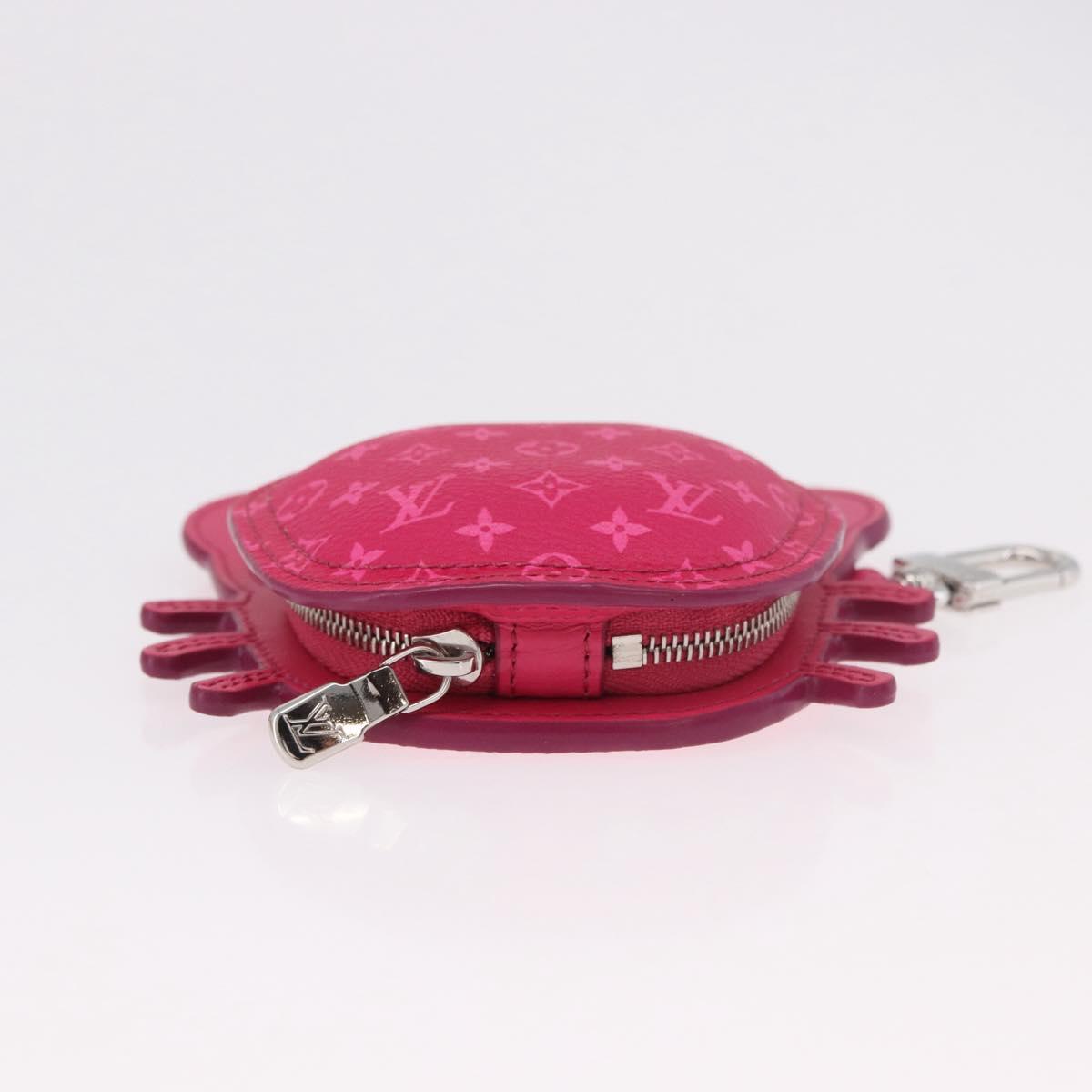 LOUIS VUITTON Monogram LV Club Charm Bag Charm Pink M02298 LV Auth 187287SM