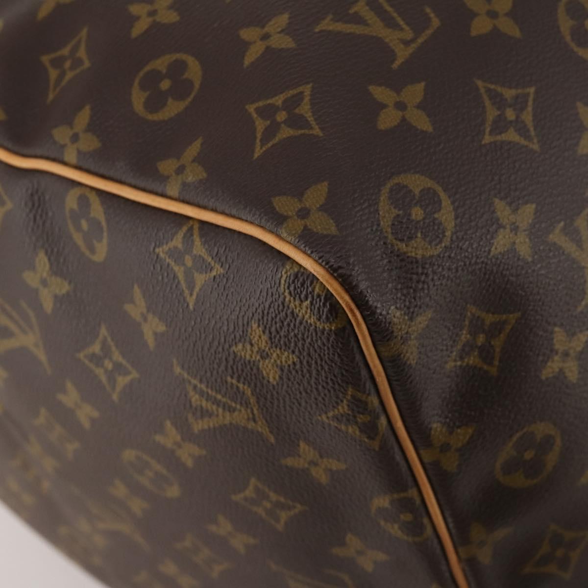 LOUIS VUITTON Monogram Keepall 60 Boston Bag M41422 LV Auth 187296V