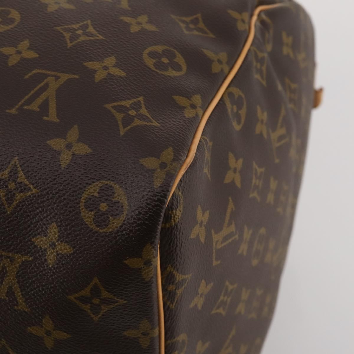 LOUIS VUITTON Monogram Keepall 60 Boston Bag M41422 LV Auth 187296V