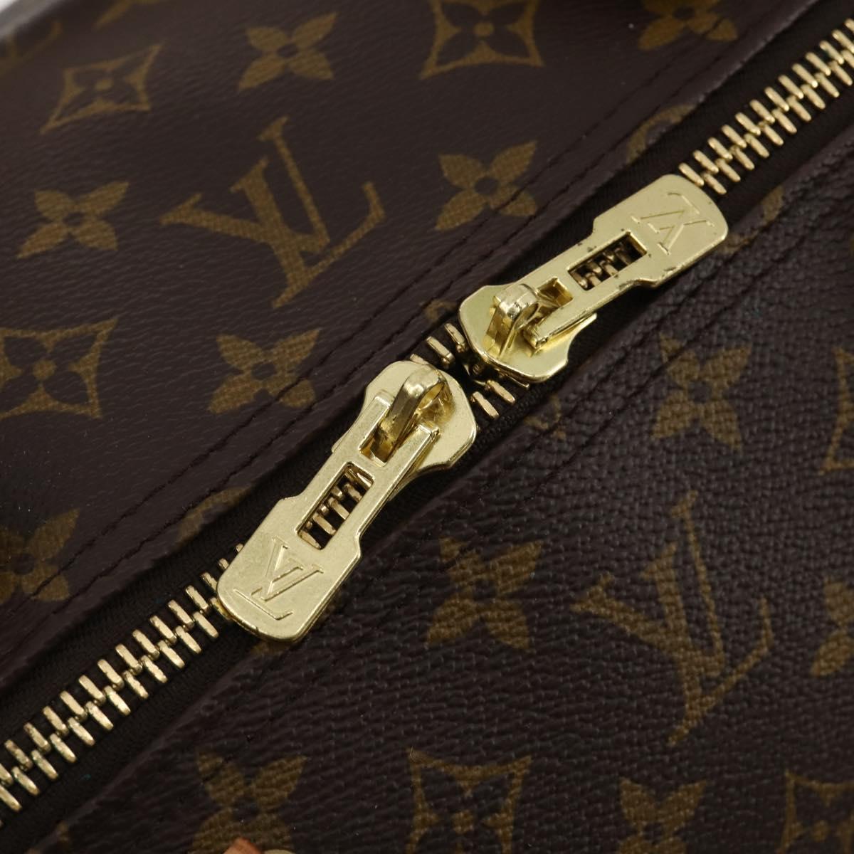 LOUIS VUITTON Monogram Keepall 60 Boston Bag M41422 LV Auth 187296V