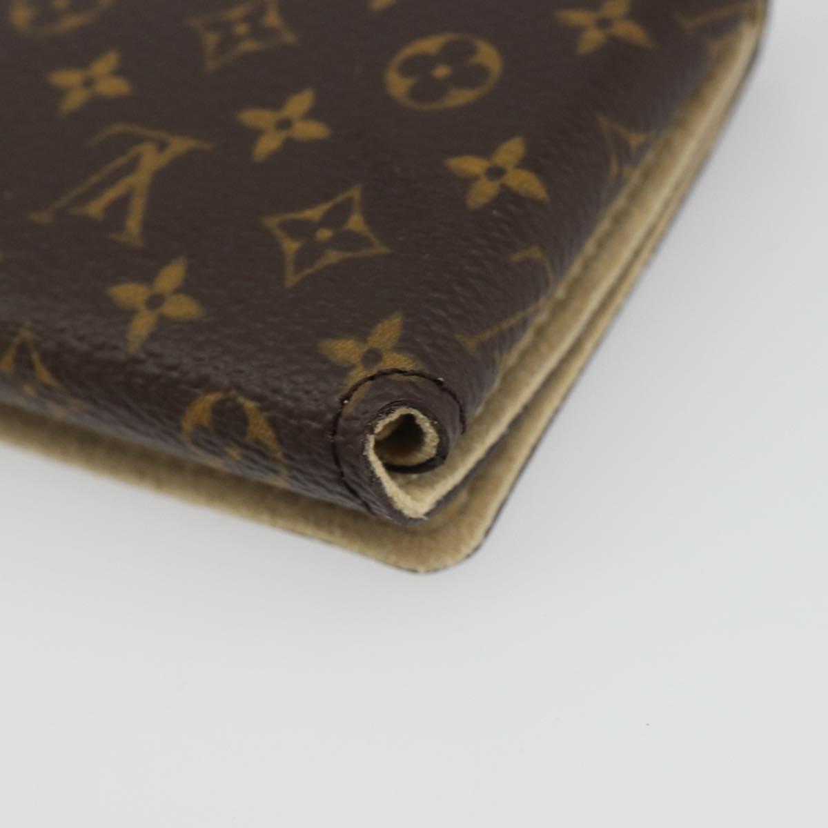 LOUIS VUITTON Monogram Jewelry case Jewelry Box LV Auth 187300V