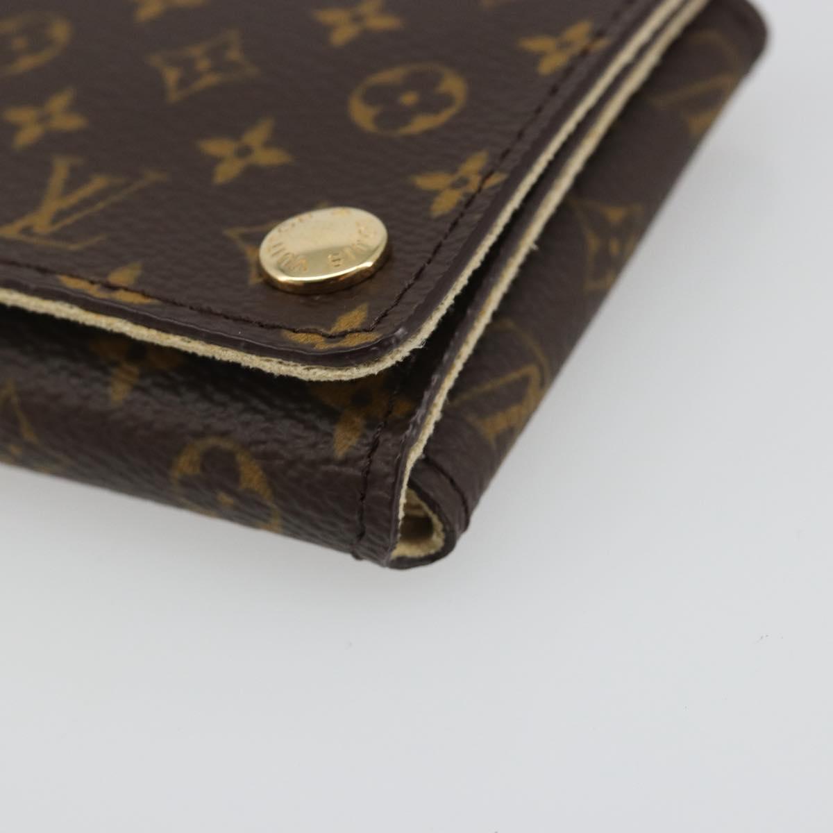LOUIS VUITTON Monogram Jewelry case Jewelry Box LV Auth 187300V