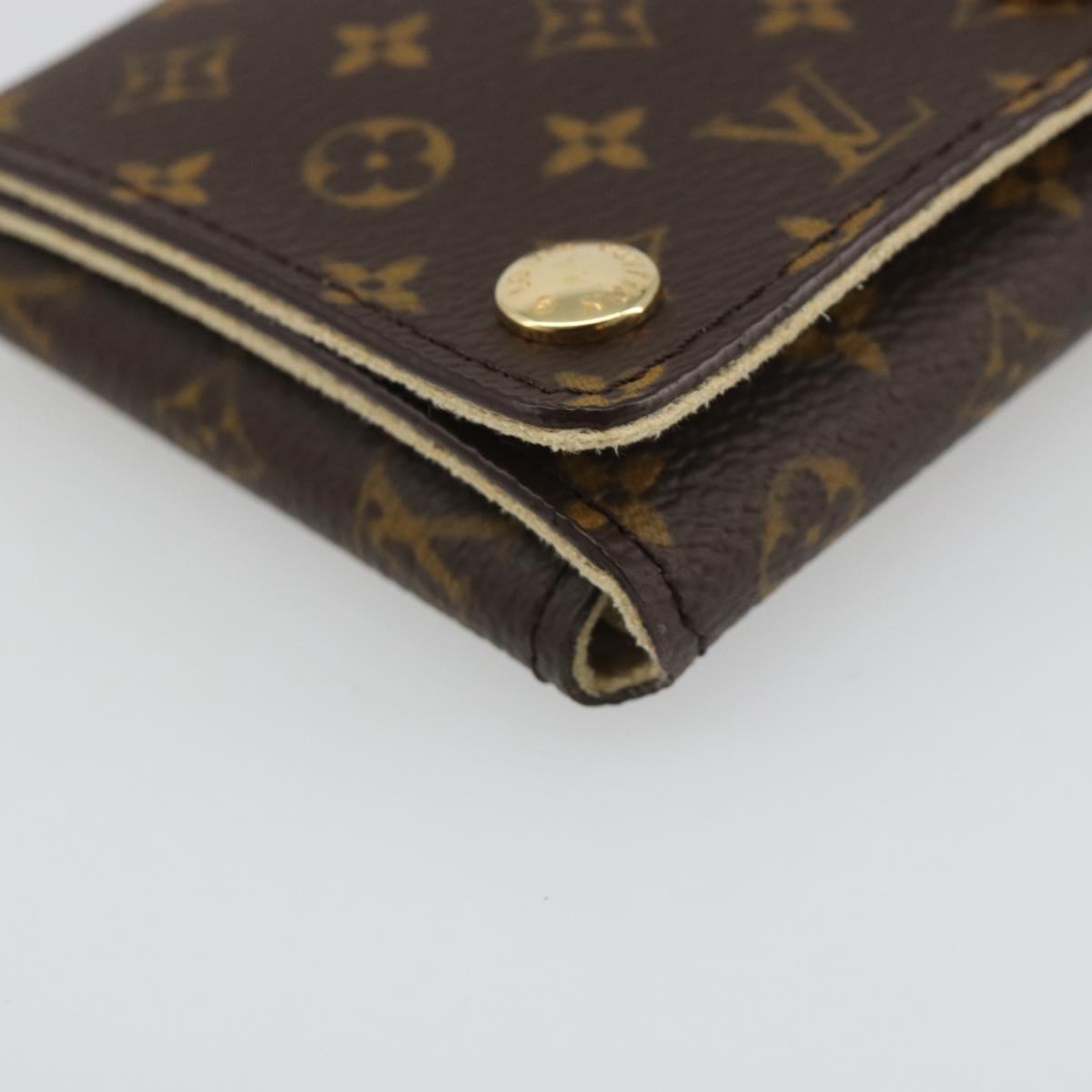 LOUIS VUITTON Monogram Jewelry case Jewelry Box LV Auth 187300V