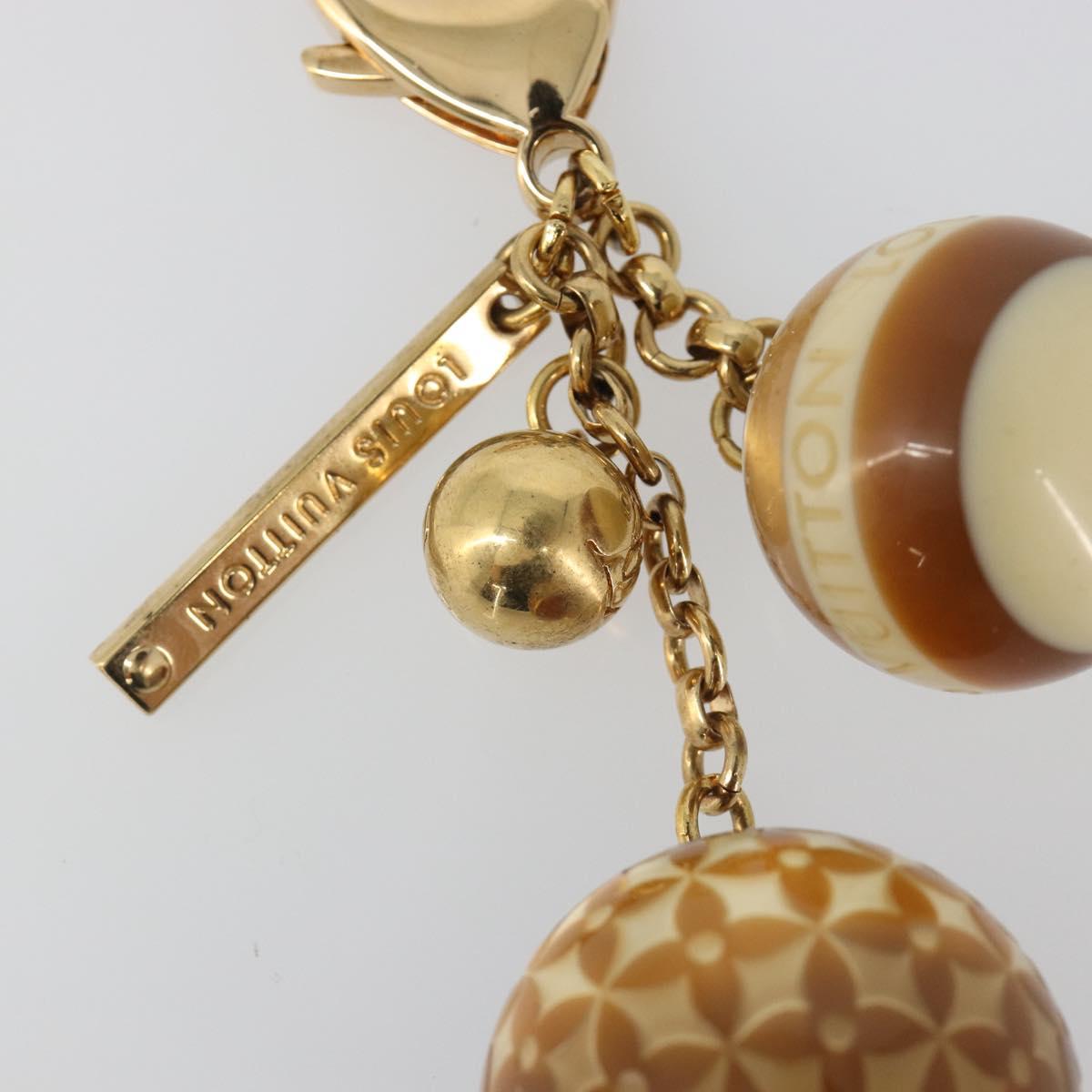 LOUIS VUITTON Bijoux Sac Mini Run Croisette Key Holder metal M65699 Auth 187302V