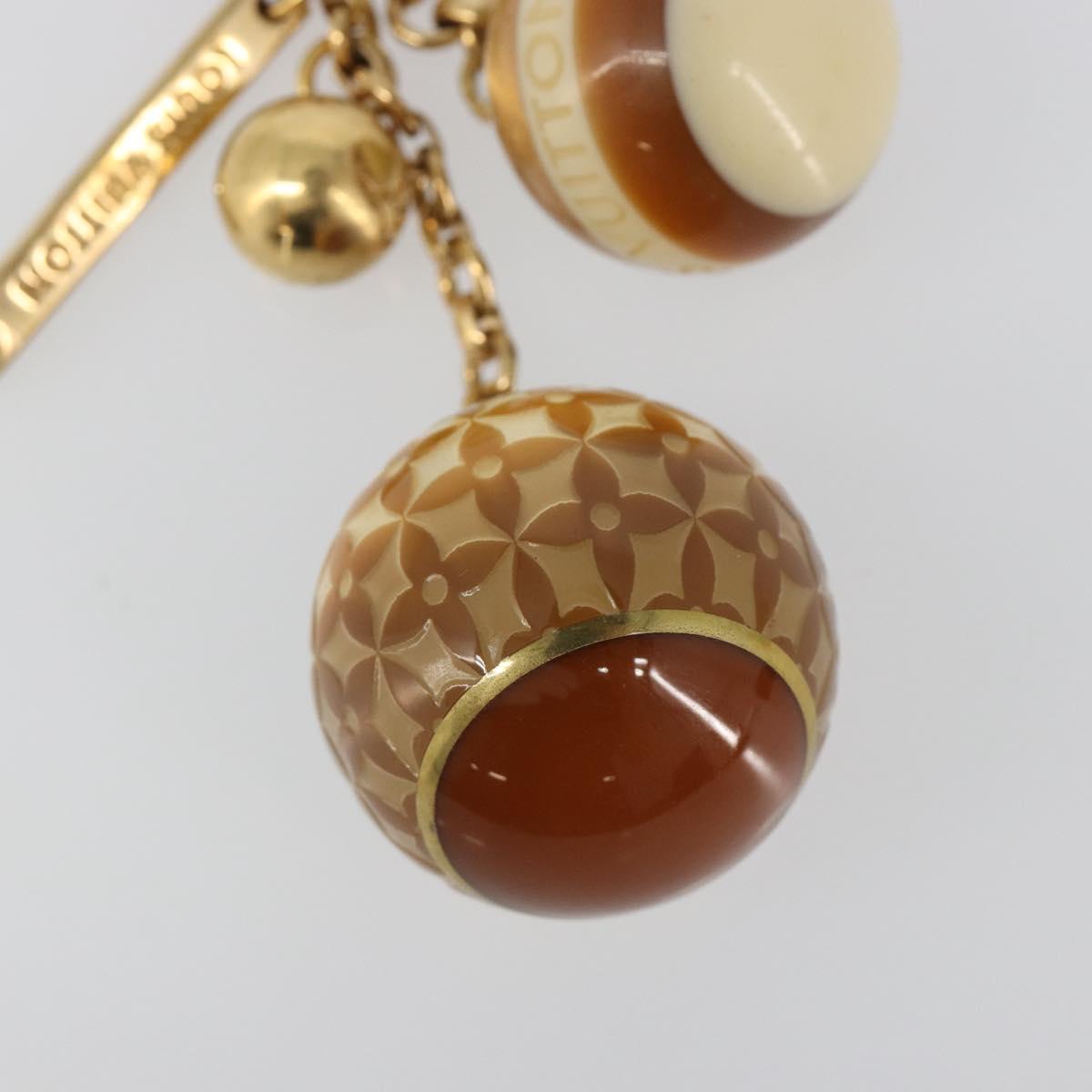 LOUIS VUITTON Bijoux Sac Mini Run Croisette Key Holder metal M65699 Auth 187302V