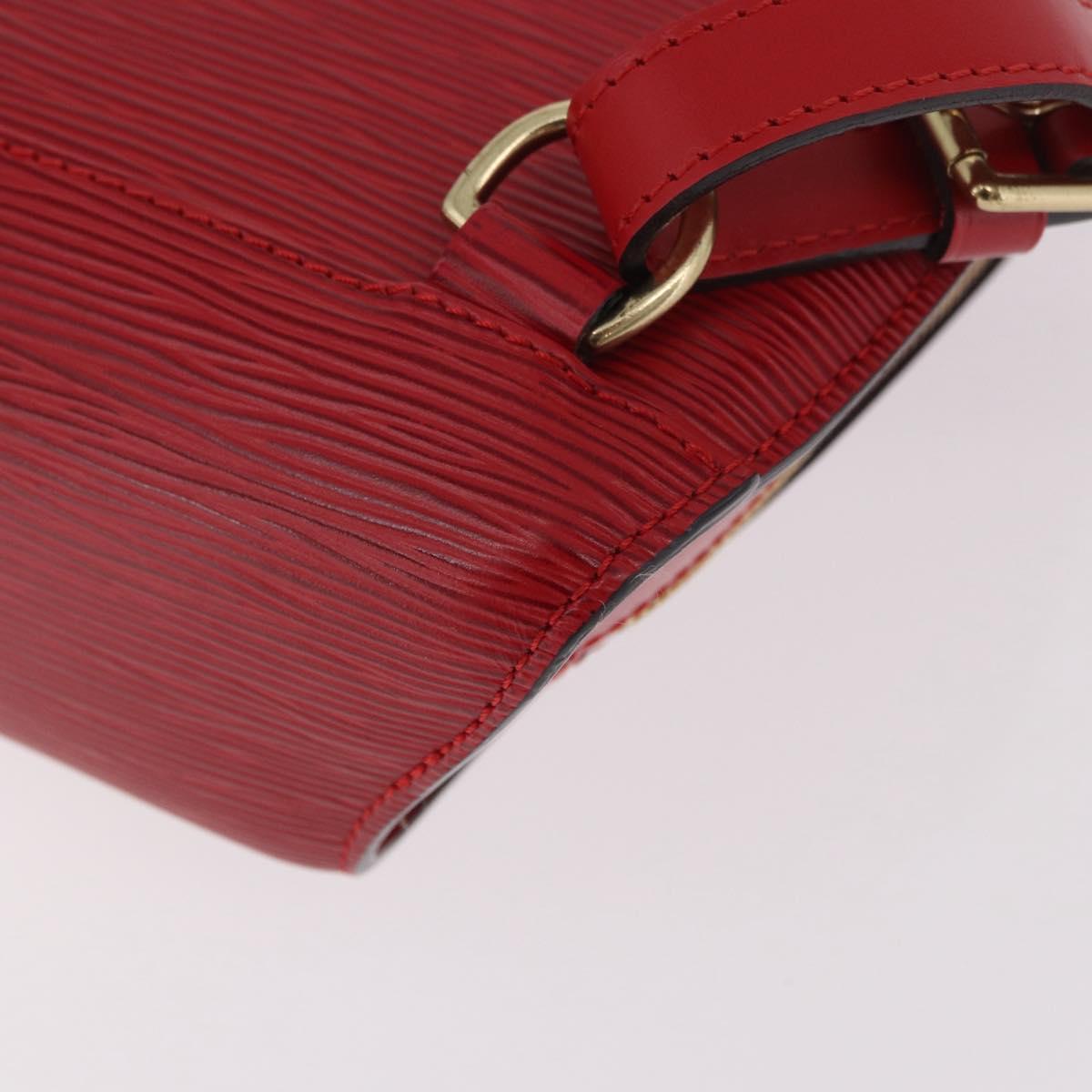 LOUIS VUITTON Epi Mabillon Backpack Castilian Red M52237 LV Auth 187305A