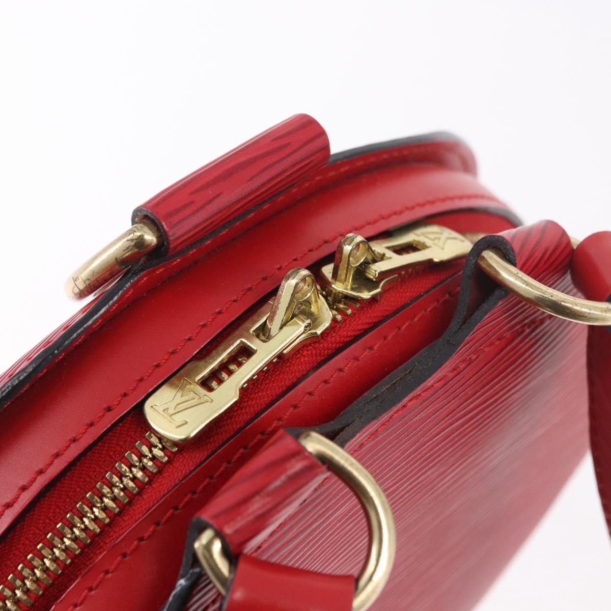 LOUIS VUITTON Epi Mabillon Backpack Castilian Red M52237 LV Auth 187305A
