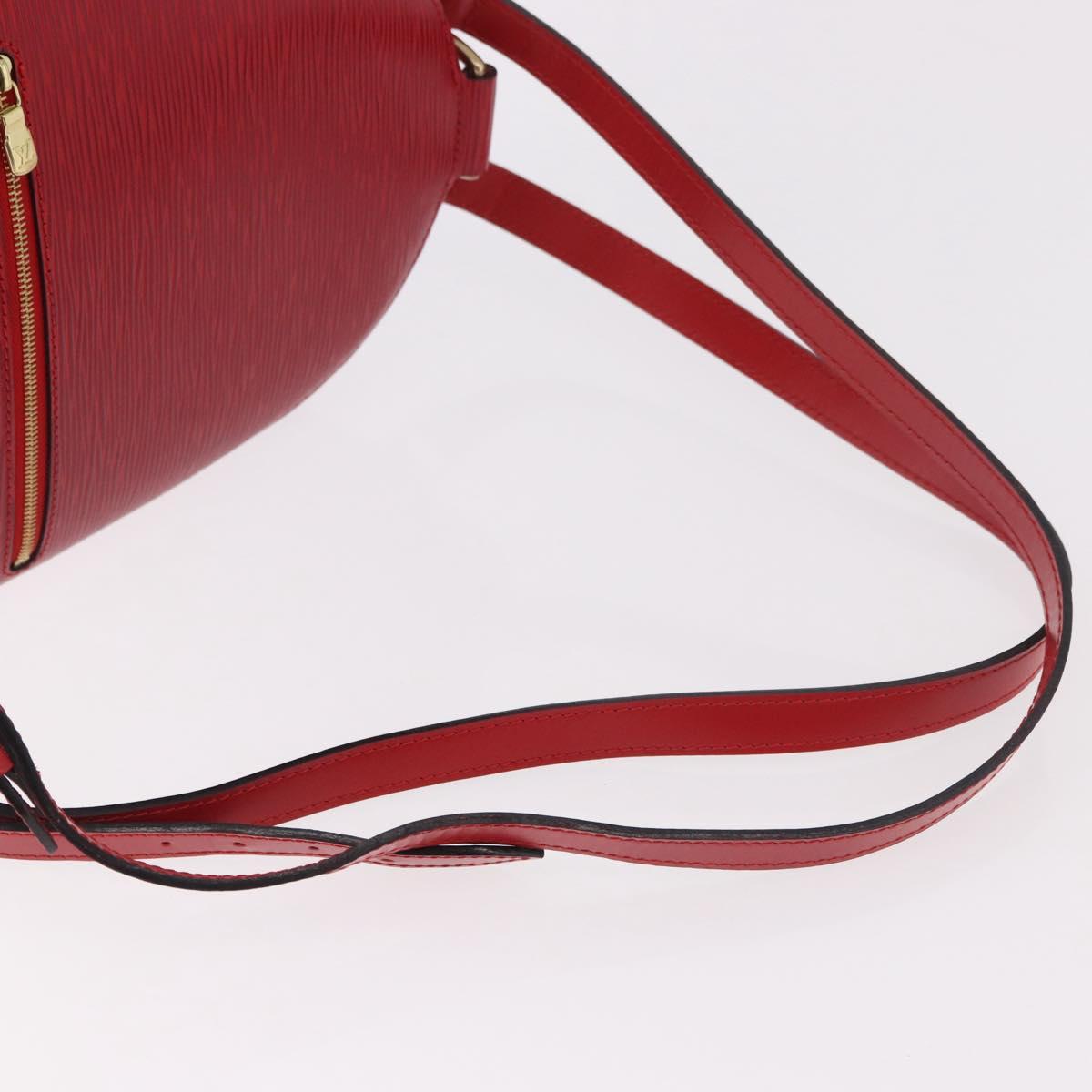 LOUIS VUITTON Epi Mabillon Backpack Castilian Red M52237 LV Auth 187305A