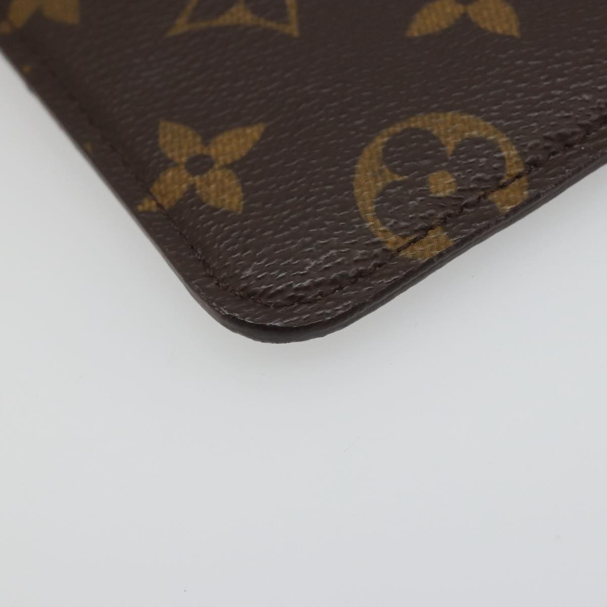 LOUIS VUITTON Monogram Etui Lunette MM Glasses Case M66544 LV Auth 187308V