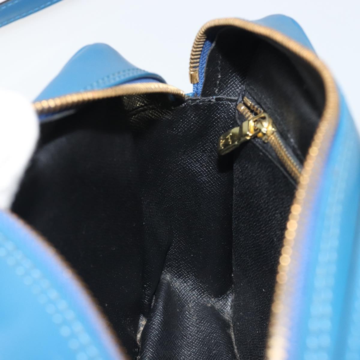 LOUIS VUITTON Epi Trocadero 23 Shoulder Bag Blue M52305 LV Auth 187309A