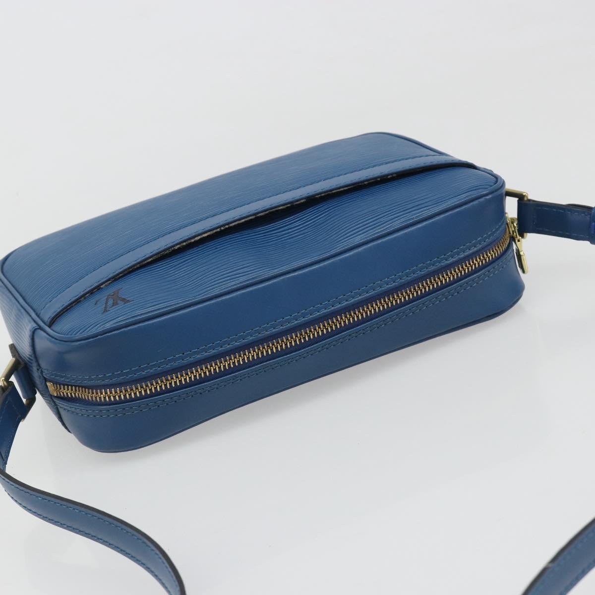 LOUIS VUITTON Epi Trocadero 23 Shoulder Bag Blue M52305 LV Auth 187309A