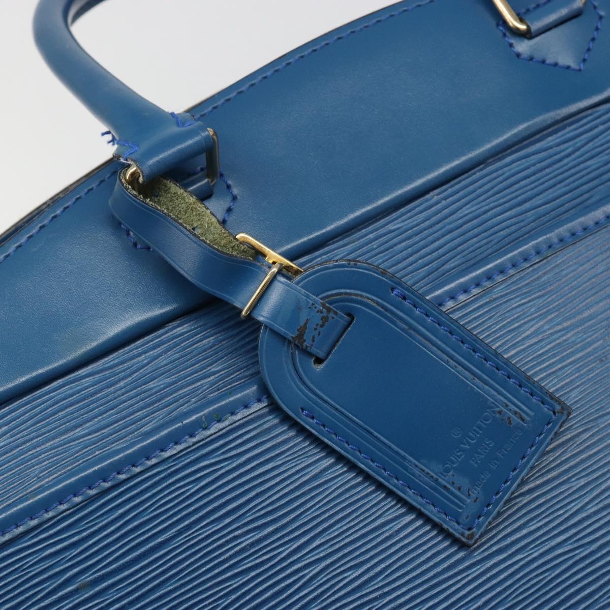 LOUIS VUITTON Epi Riviera Hand Bag Blue M48185 LV Auth 187313