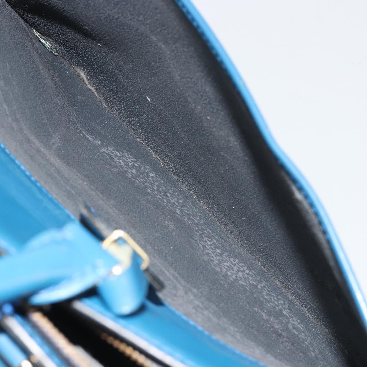 LOUIS VUITTON Epi Riviera Hand Bag Blue M48185 LV Auth 187313