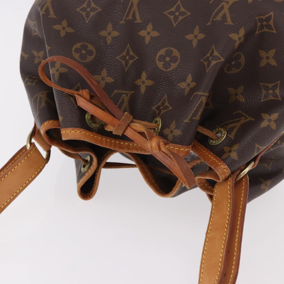 LOUIS VUITTON Monogram Petit Noe Shoulder Bag M42226 LV Auth 187315V