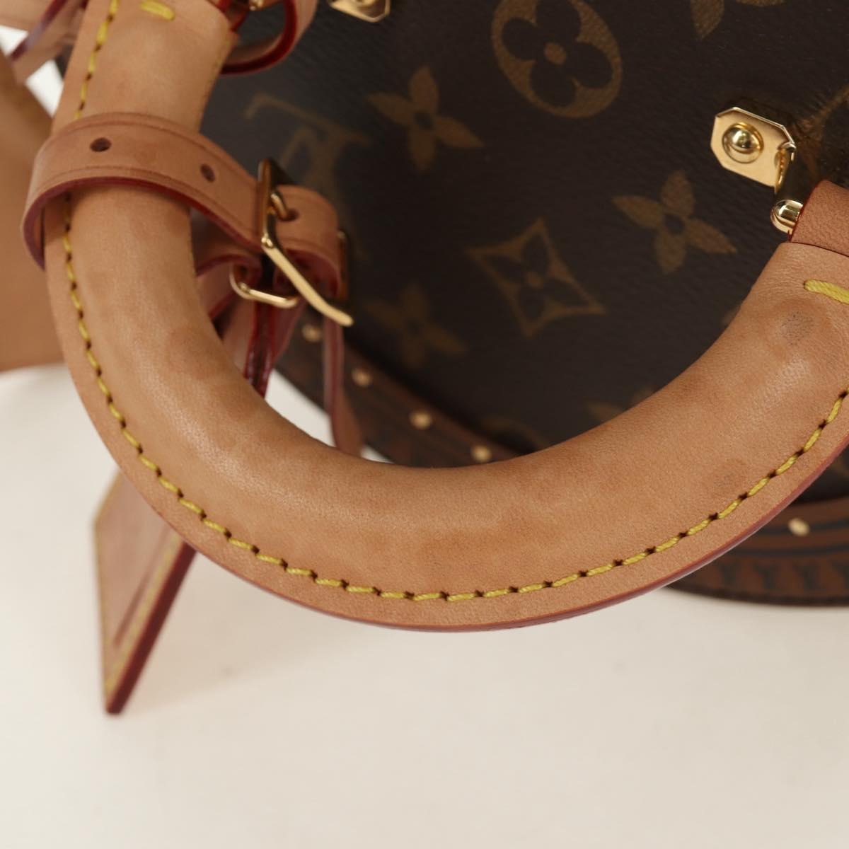 LOUIS VUITTON Monogram Vesque Cannes Hand Bag M10244 LV Auth 187320SM