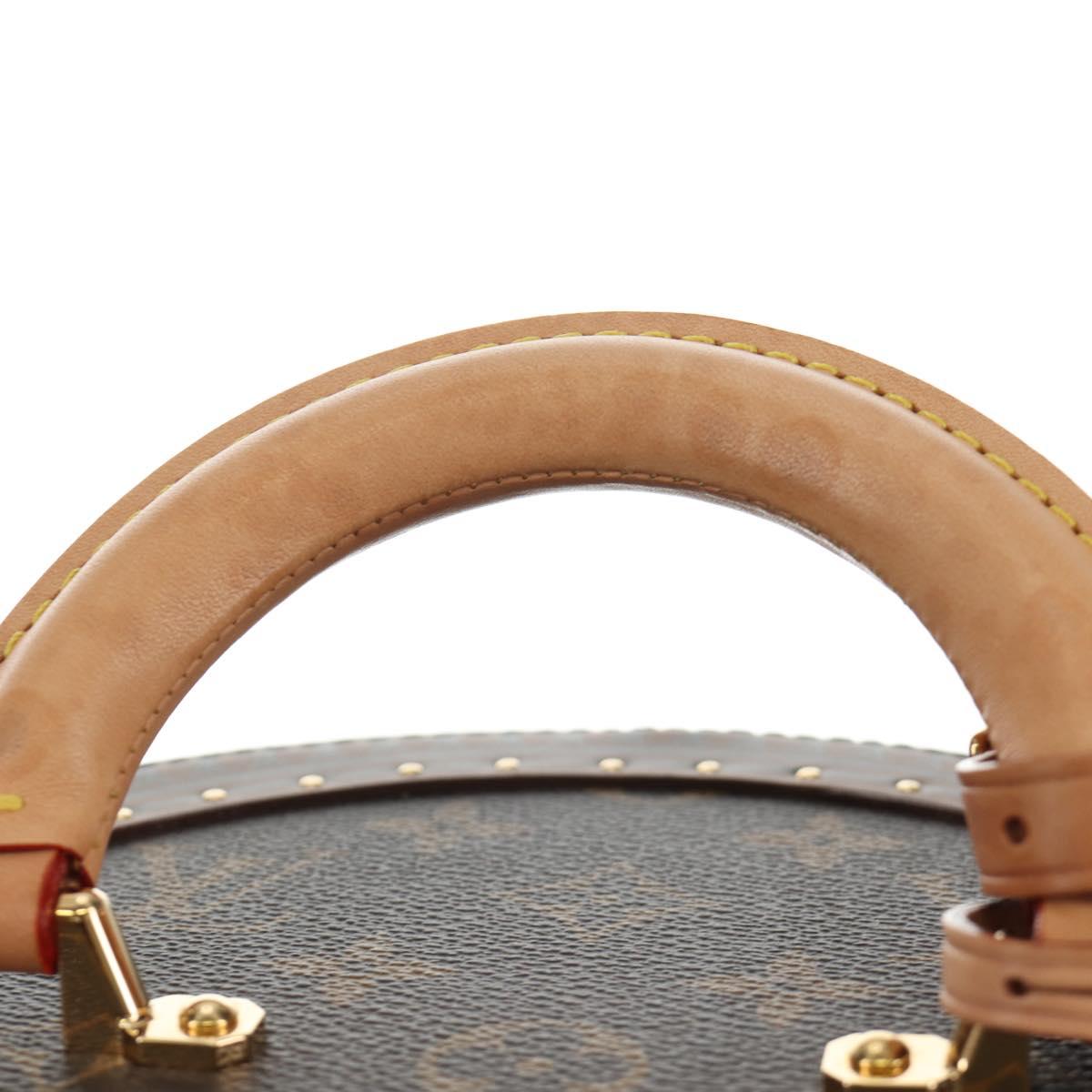 LOUIS VUITTON Monogram Vesque Cannes Hand Bag M10244 LV Auth 187320SM