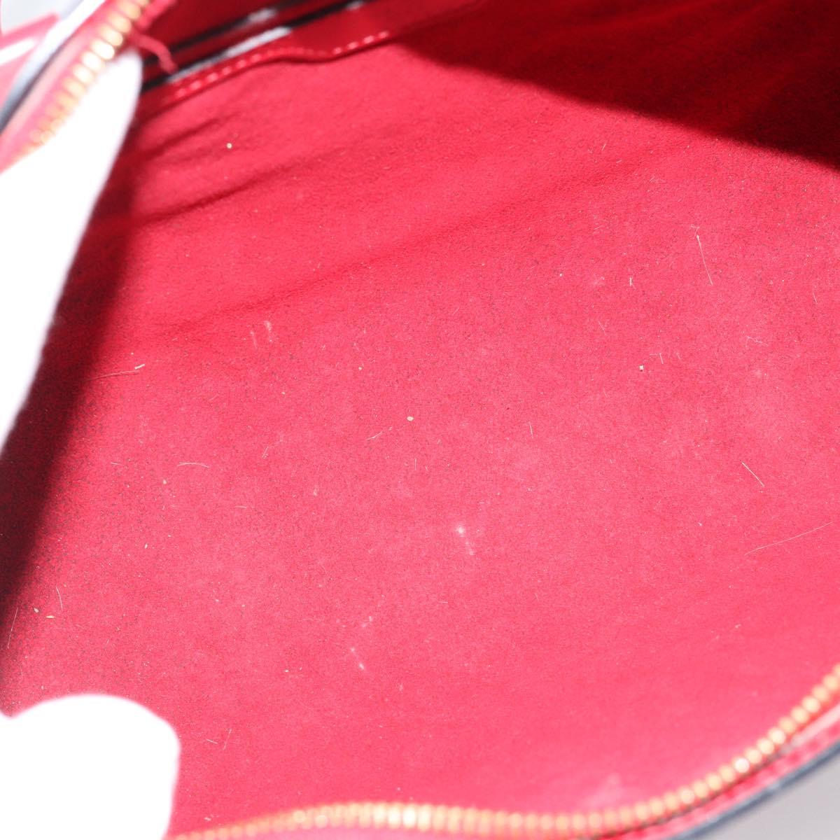 LOUIS VUITTON Epi Soufflot Hand Bag Red M52227 LV Auth 187406A