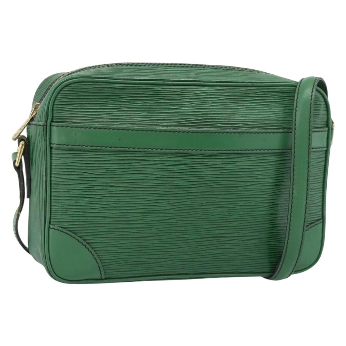 LOUIS VUITTON Epi Trocadero 23 Shoulder Bag Green M52304 LV Auth 187408