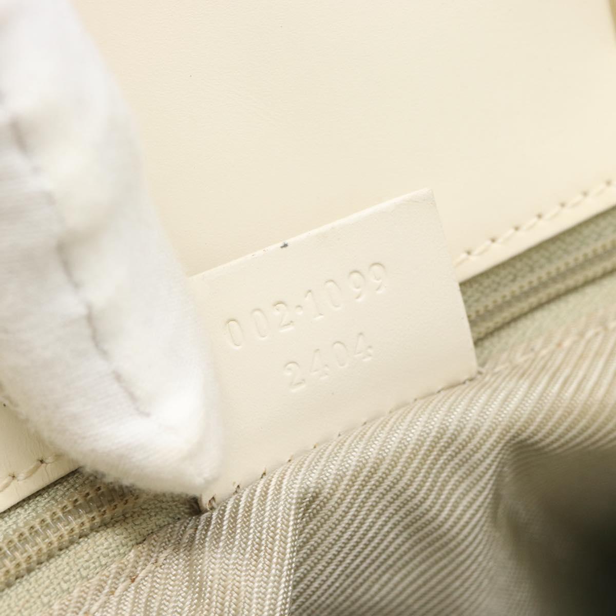 GUCCI GG Canvas Tote Bag Light Blue Gold 002 1099 2404 Auth 187412V