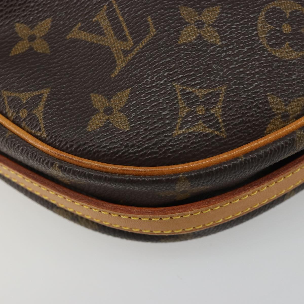LOUIS VUITTON Monogram Jeune Fille MM Shoulder Bag M51226 LV Auth 187414