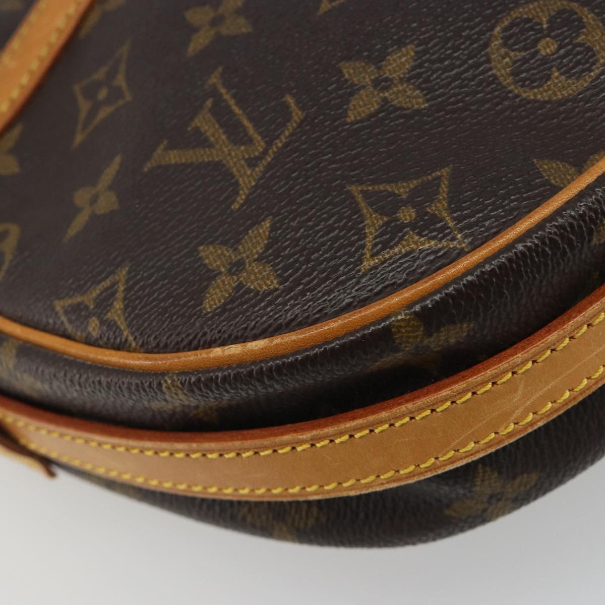 LOUIS VUITTON Monogram Jeune Fille MM Shoulder Bag M51226 LV Auth 187414