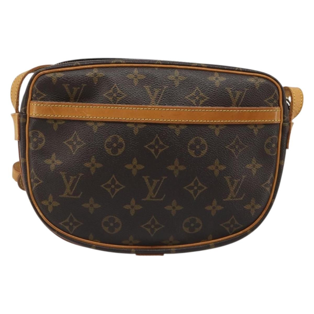 LOUIS VUITTON Monogram Jeune Fille MM Shoulder Bag M51226 LV Auth 187414
